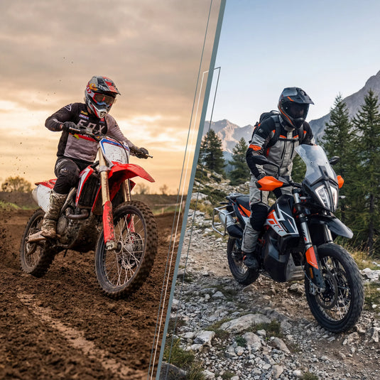Motocross vs Enduro: differenze tra moto, abbigliamento e protezioni
