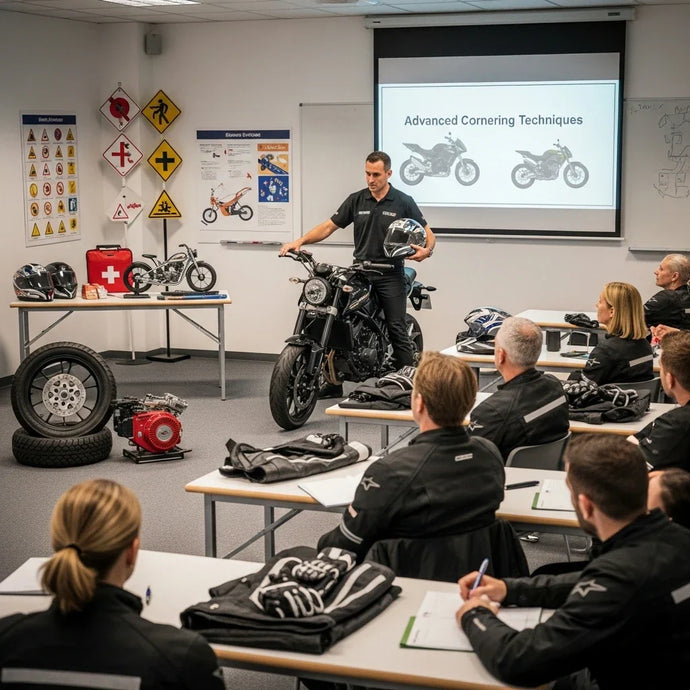 Diventare un pilota migliore: formazione tecnica su due ruote