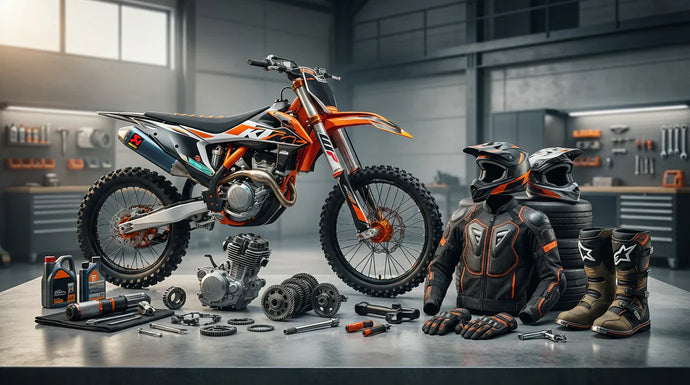 Motocross: FAQ, ricambi moto e guida alla trasmissione
