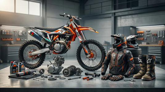 Motocross: FAQ, ricambi moto e guida alla trasmissione