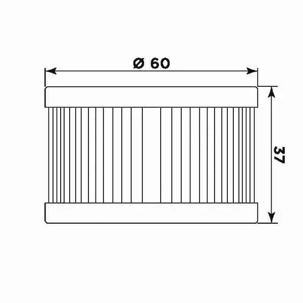 Carica immagine in Galleria Viewer, Filtro olio Meiwa S3006 per Suzuki 600–800cc
