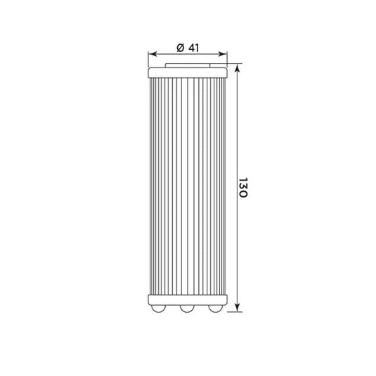 Filtro Olio Meiwa KT8008