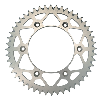 CORONA YAMAHA YZ125/250 Z48 ERGAL C.520 — 48T · Ergal · Acciaio naturale