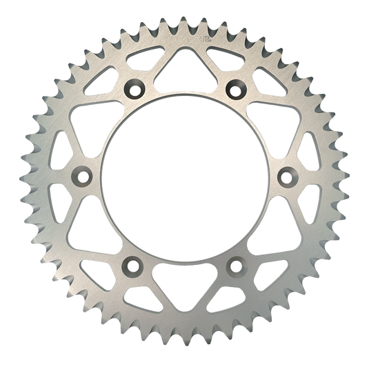 CORONA YAMAHA YZ125/250 Z48 ERGAL C.520 — 48T · Ergal · Acciaio naturale