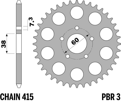 CORONA COD.3 Z28 — 28T · Acciaio · Acciaio naturale