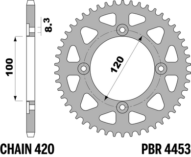 CORONA Z50 BETA RR 05 C.420 — 50T · Acciaio · Acciaio naturale