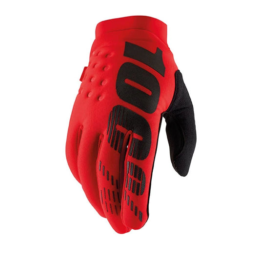 Guanti moto 100% Brisker Rosso
