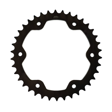 CORONA Z38 C45 KTM +TEMP C.525 — 38T · Acciaio C45 Temperato · Acciaio naturale