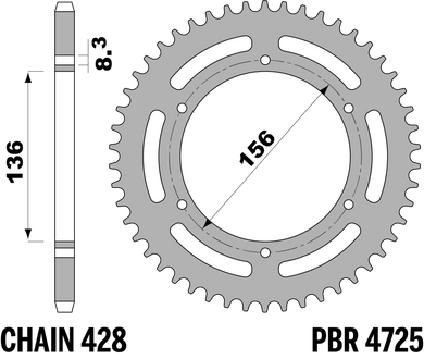 CORONA Z57 FANTIC ERGAL ORO C.428 — 57T · Ergal · Oro