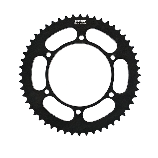 CORONA Z48 C45 YAMAHA MT125 C.428 — 48T · Acciaio C45 · Acciaio naturale