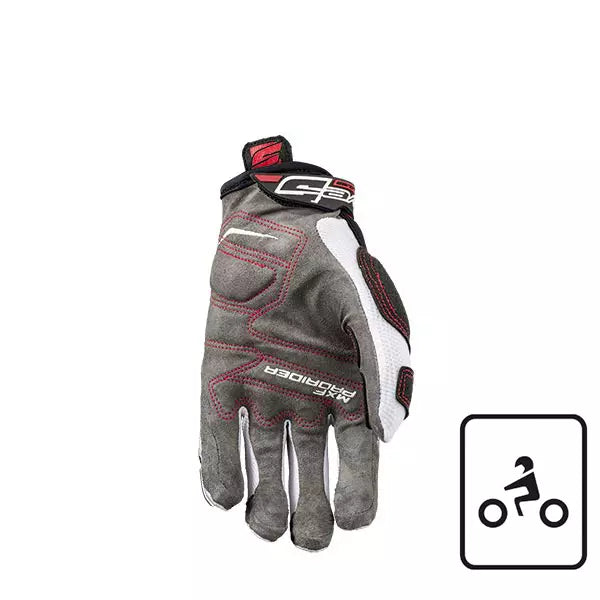 Carica immagine in Galleria Viewer, Guanti motocross Five MXF Prorider Bianco
