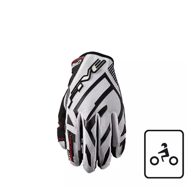 Carica immagine in Galleria Viewer, Guanti motocross Five MXF Prorider Bianco
