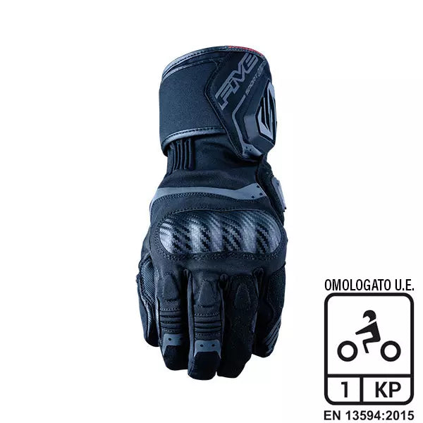 Carica immagine in Galleria Viewer, Guanti moto Five Sport WP Nero
