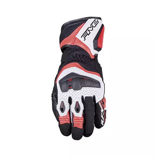 Guanti moto Five RFX4 Evo Airflow Rosso/Bianco