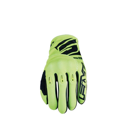 Guanti moto Five E3 EVO Giallo Fluo