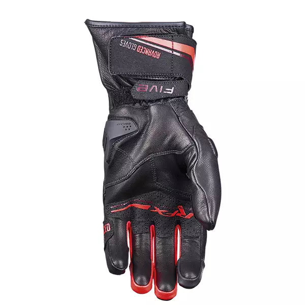 Carica immagine in Galleria Viewer, Guanti moto Five RFX Sport Evo Nero/Rosso
