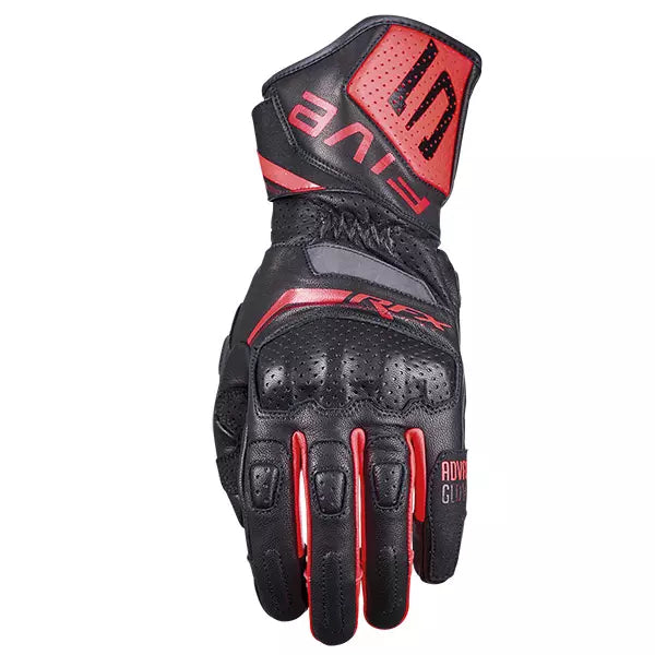 Carica immagine in Galleria Viewer, Guanti moto Five RFX Sport Evo Nero/Rosso
