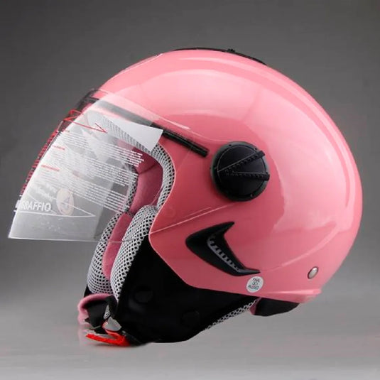 Casco Bambino AL Helmets Demi-Jet Vis