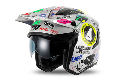 Casco Moto Jet Ufo Sheratan Grigio Special – Omologato ECE 22.06