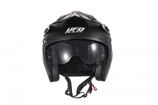 Casco Moto Jet Ufo Sheratan Nero – Omologato ECE 22.06