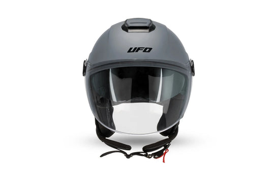 Casco Demi Jet Nixie Grigio Omologato ECE 22.06