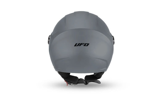 Casco Demi Jet Nixie Grigio Omologato ECE 22.06