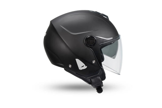 Casco Demi Jet Nixie Nero Omologato ECE 22.06