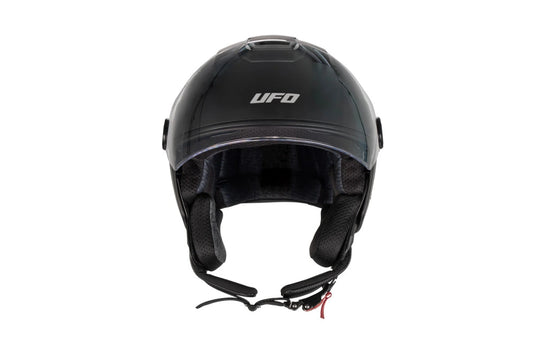 Casco Demi Jet Nixie Nero Omologato ECE 22.06