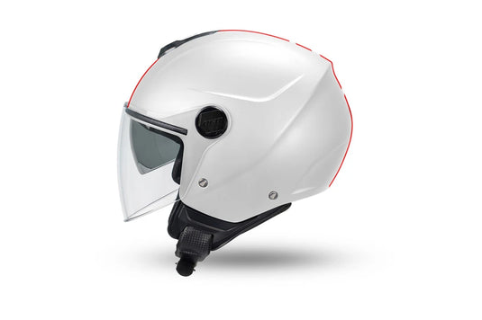 Casco Demi Jet Nixie Nero Omologato ECE 22.06