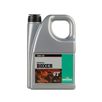 Olio Motorex Boxer 4T 15W/50 JASO MA2 4 Litri per Motori Boxer Raffreddati ad Aria