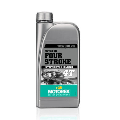 Olio Moto 4T 10W/40 Sintetico Blend – Motorex 4-Stroke