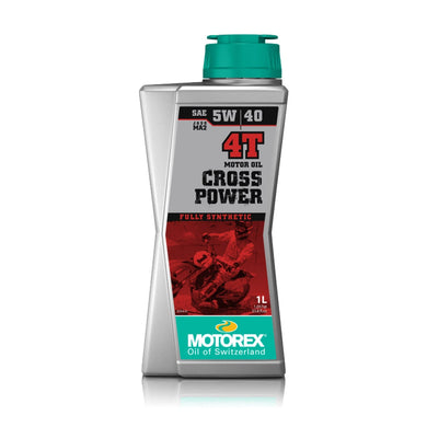 Olio motore 4T sintetico 5W40 – Motorex Cross Power JASO MA2
