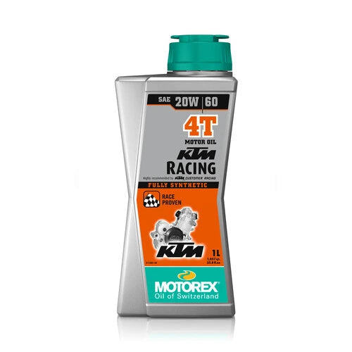 Olio motore 4T sintetico racing – Motorex KTM Racing 4T 20W60