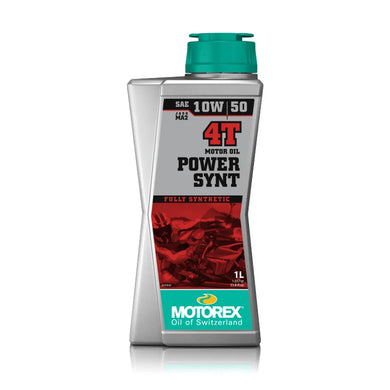 Olio motore 4T sintetico 10W50 – Motorex Power Synt JASO MA2