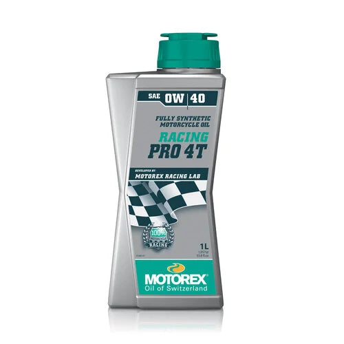 Olio motore 4T sintetico racing 0W40 – Motorex Racing Pro 4T