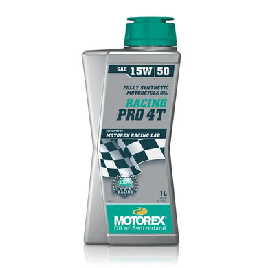 Olio motore 4T sintetico racing 15W50 – Motorex Racing Pro 4T