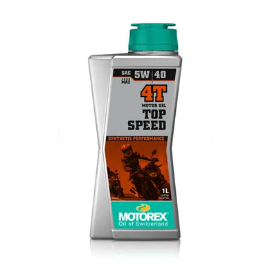 Olio motore 4T sintetico 5W40 – Motorex Top Speed 4T JASO MA2