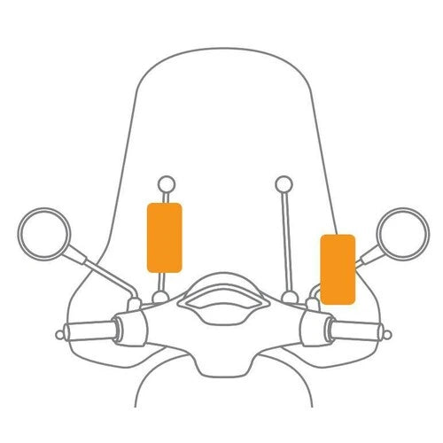 Carica immagine in Galleria Viewer, Smart Scooter Case - porta telefono universale per scooter
