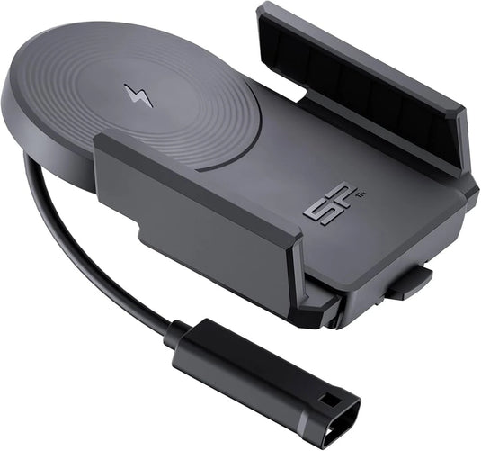 SP UNIVERSAL CHARGING PHONE CLAMP SPC+ - Portacellulare universale a morsetto con caricatore SPC+