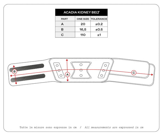 Fascia lombare Acadia