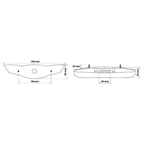 Carica immagine in Galleria Viewer, Fanale Posteriore Moto a LED Dedon 12V Lampa - Universale Impermeabile
