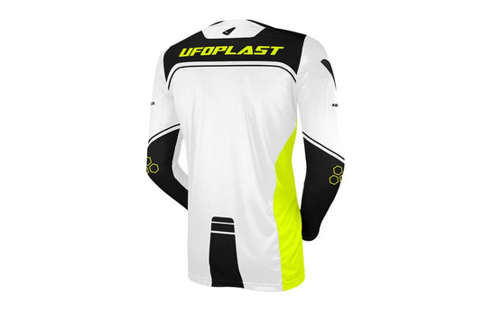 Maglia Motocross Ares White/Black/Yellow