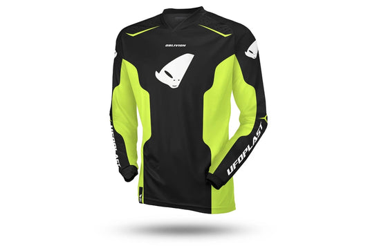 Maglia Motocross Oblivion Black/Yellow