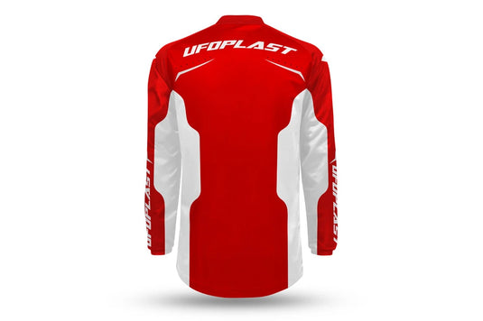 Maglia Motocross Oblivion White/Red