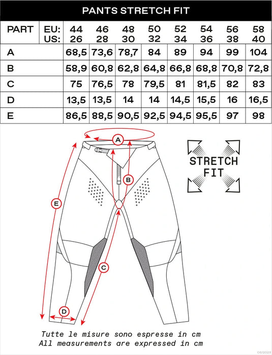 Pantaloni UFO Plast ARES Bianco e Nero