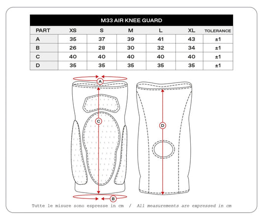 Ginocchiere M33 AIR