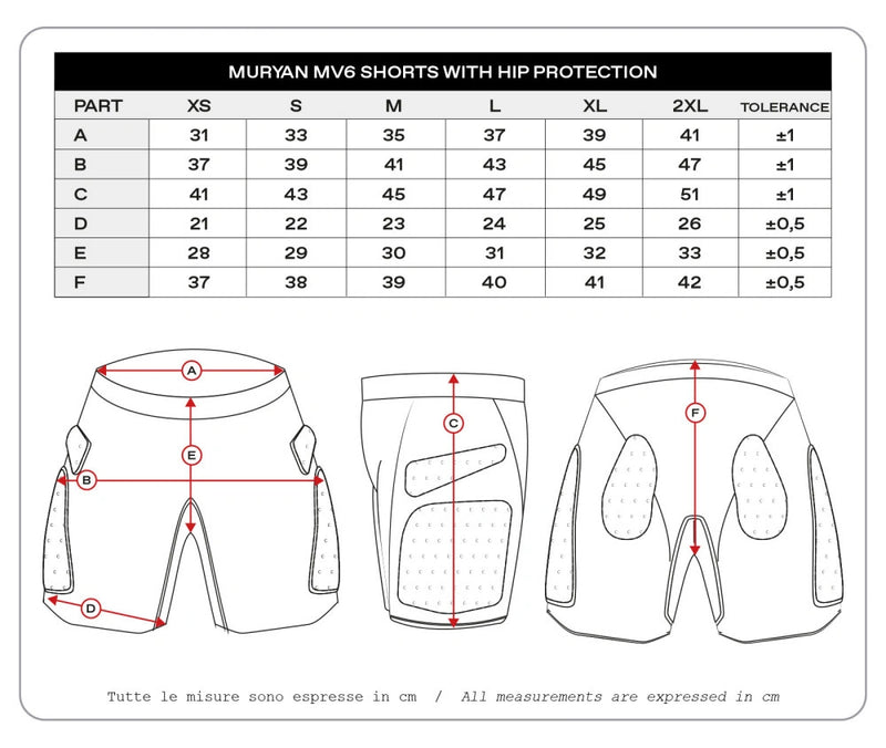 Carica immagine in Galleria Viewer, Shorts protettivi Muryan MV6
