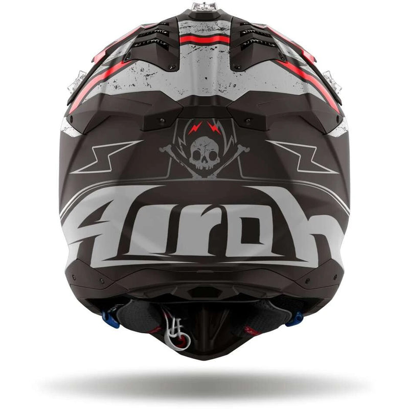 Carica immagine in Galleria Viewer, Casco Moto Cross Enduro Airoh AVIATOR 3 BURNOUT
