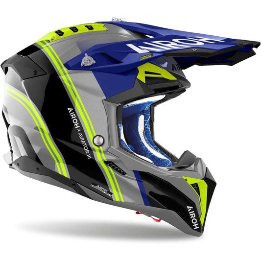Casco Moto Cross Enduro Airoh AVIATOR 3 HIMA