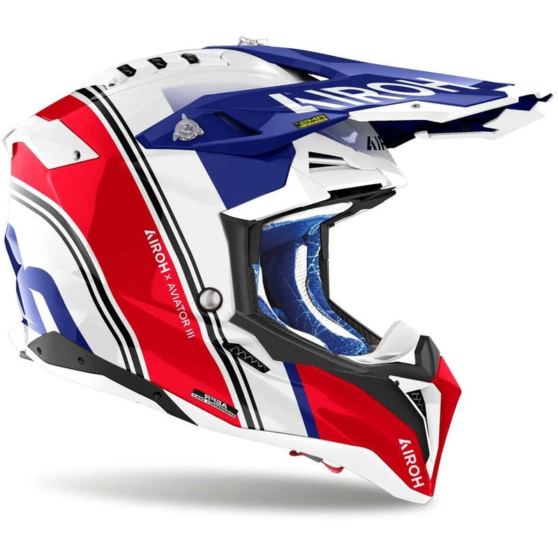 Carica immagine in Galleria Viewer, Casco Moto Cross Enduro Airoh AVIATOR 3 HIMA

